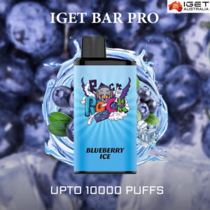 IGET BAR PRO - BLUEBERRY ICE - 10000 PUFFS