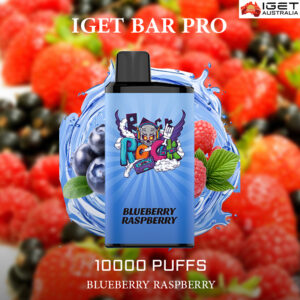 IGET BAR PRO - BLUEBERRY RASPBERRY - 10000 PUFFS