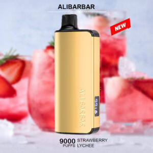 ALIBARBAR INGOT - STRAWBERRY LYCHEE - 9000 PUFFS