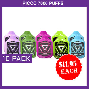 PICCO 7000 PUFFS - 10 PACK